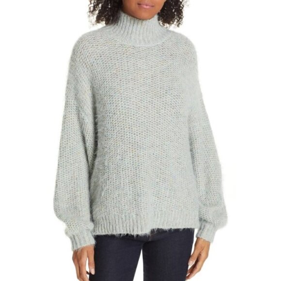 Joie Markita Fuzzy Knit Turtleneck Sweater - Picture 1 of 3